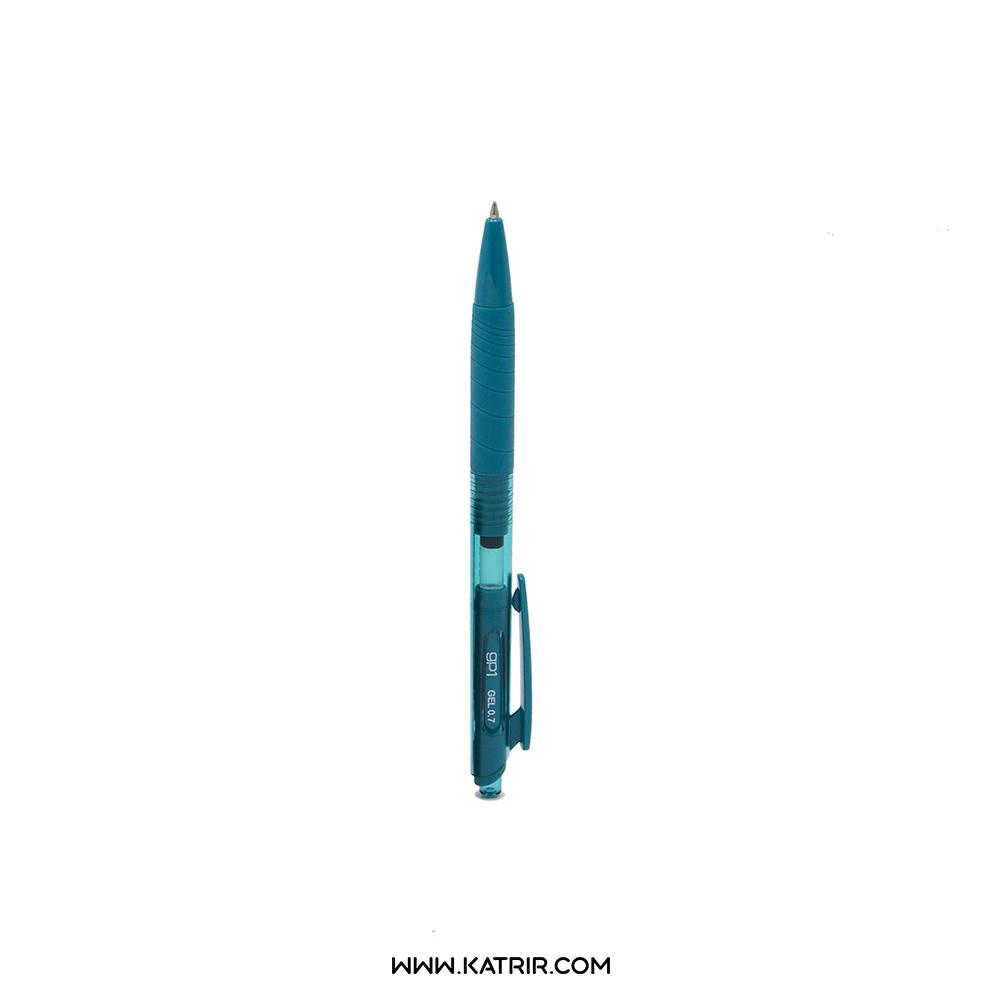 خودکار  فشاری ژل کرند ( Crend ) مدل ( Gp1 ) رگلام 120 عددی ( 10 رنگ ) - سایز  0.7 میلی متر  
