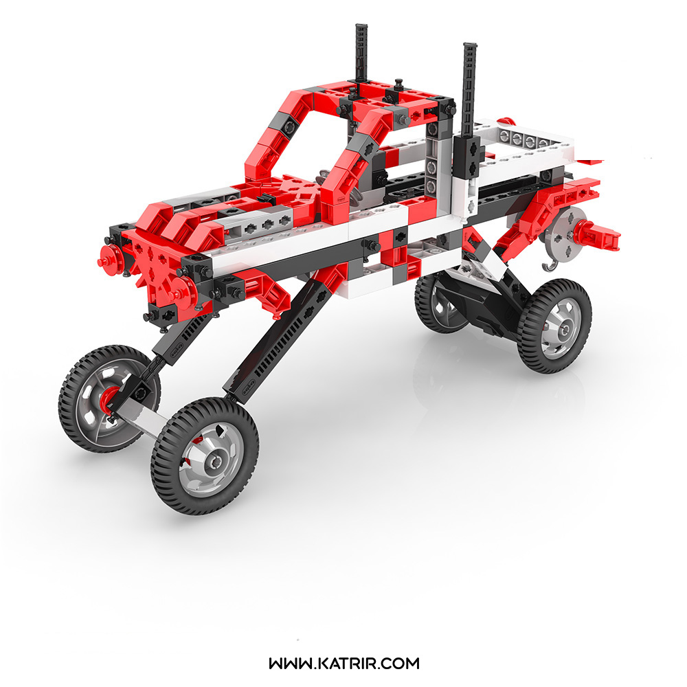 اسباب بازی ساختنی انجینو ( Engino ) مدل اینونتور  ( inventor )  موتوردار 90 مدلی - کد 9030
