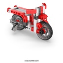 اسباب بازی ساختنی انجینو ( Engino ) مدل اینونتور  ( inventor )  موتورسیکلت 16 مدلی - کد 1632