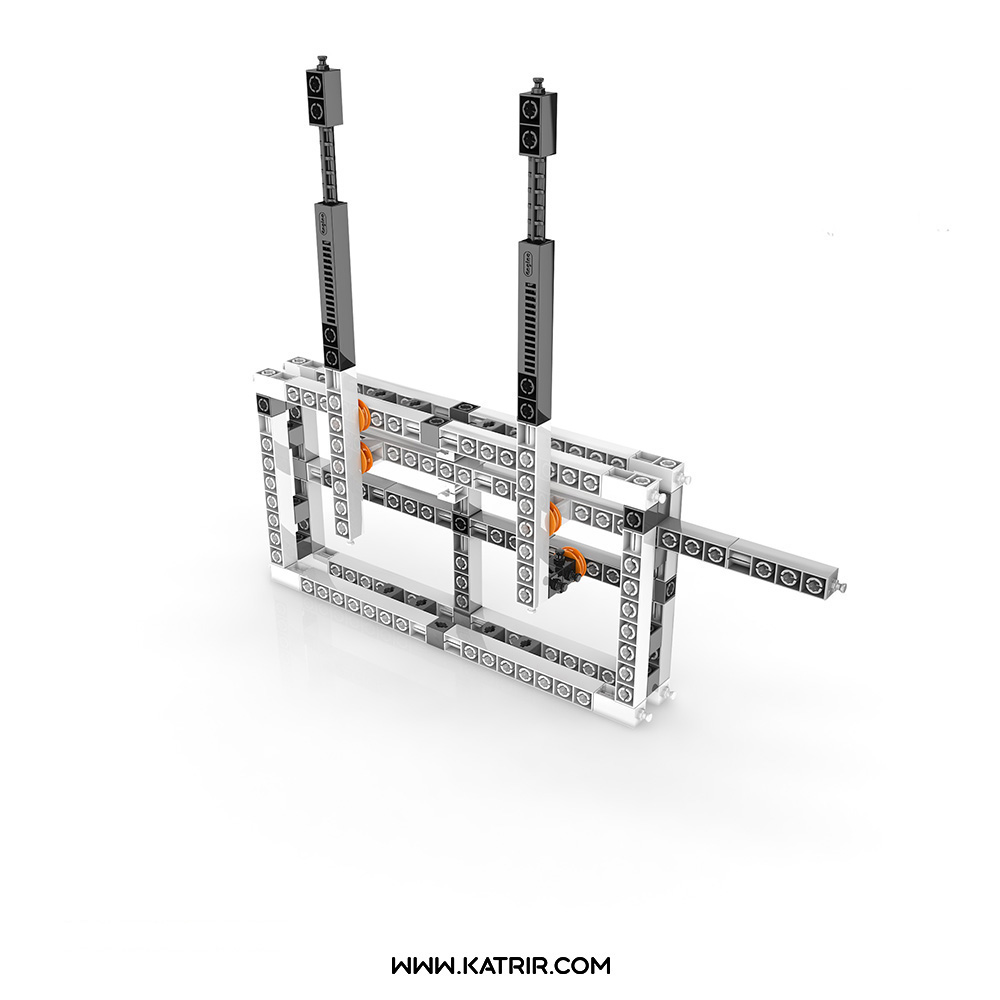 اسباب بازی ساختنی انجینو ( Engino ) مدل دیسکاورنیگ استم ( Discovering Stem ) اهرم  stem 01