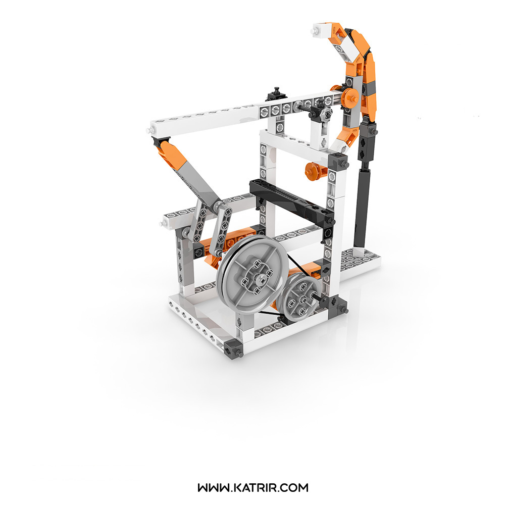 اسباب بازی ساختنی انجینو ( Engino ) مدل دیسکاورنیگ استم ( Discovering Stem ) قرقره stem 04