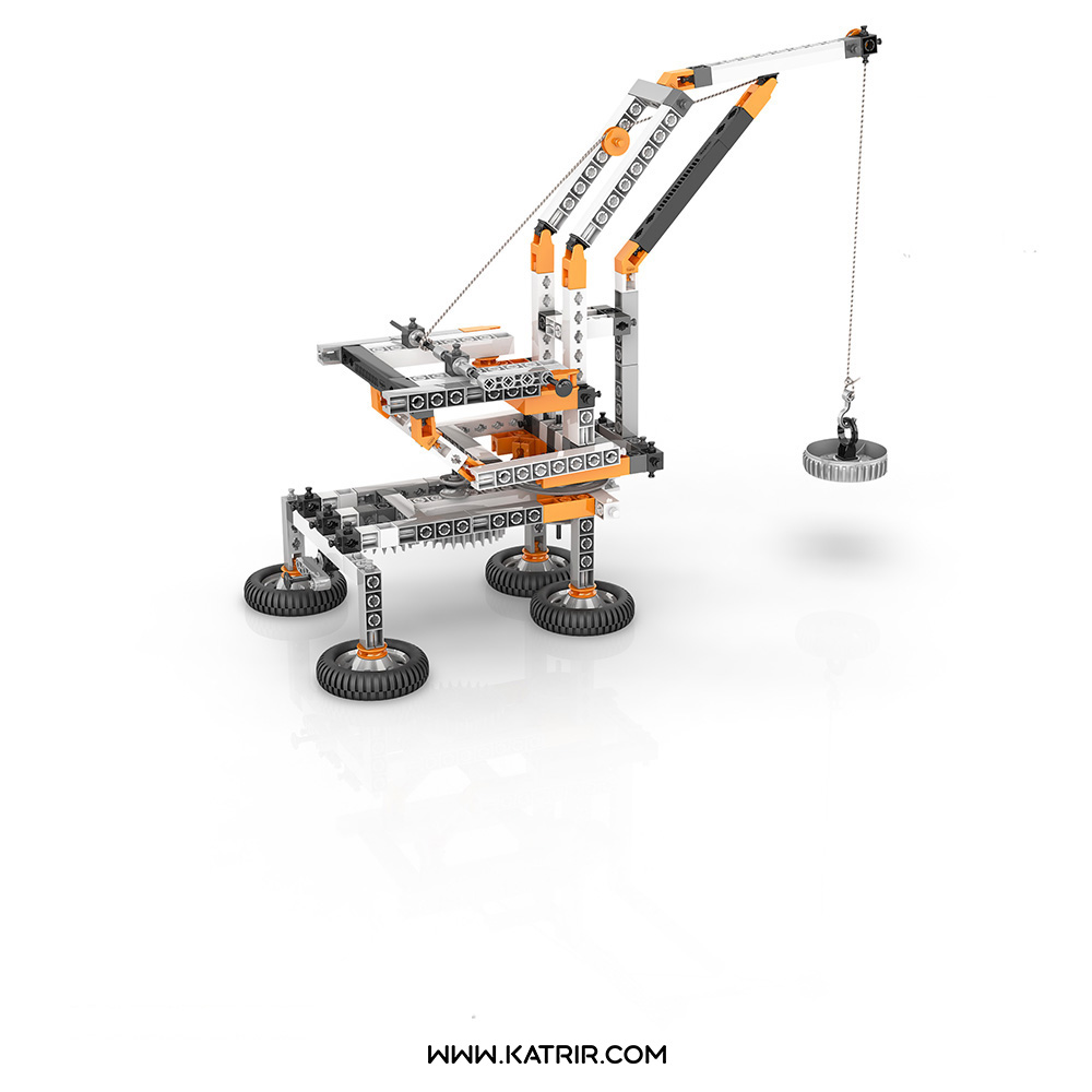 اسباب بازی ساختنی انجینو ( Engino ) مدل دیسکاورنیگ استم ( Discovering Stem ) ماشین ساده  stem 40