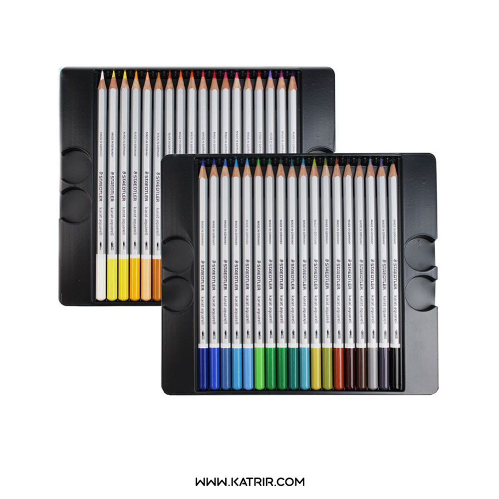 مداد آبرنگی 36 رنگ استدلر ( Staedtler ) مدل کارات ( Karat ) - کد M36-125