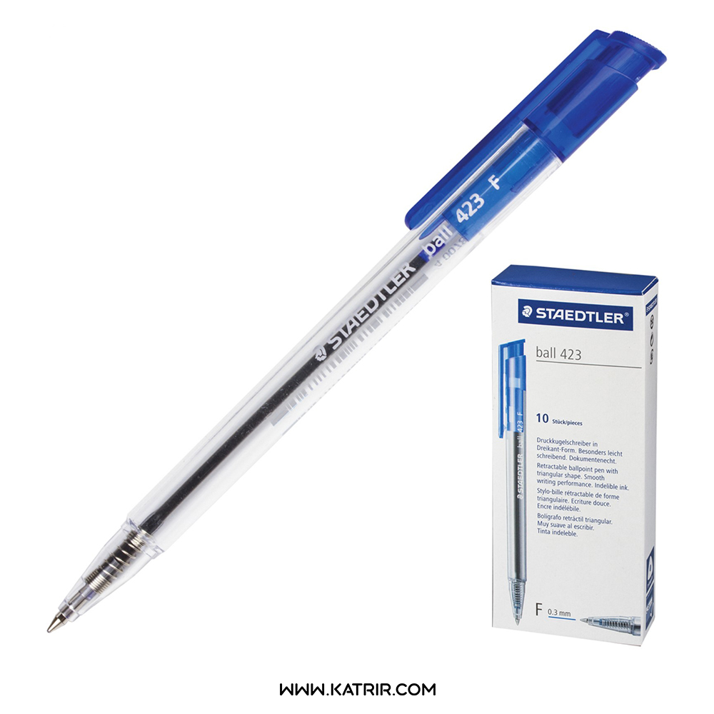 خودکار فشاری استدلر ( Staedtler ) مدل بال ( Ball ) - کد 423F