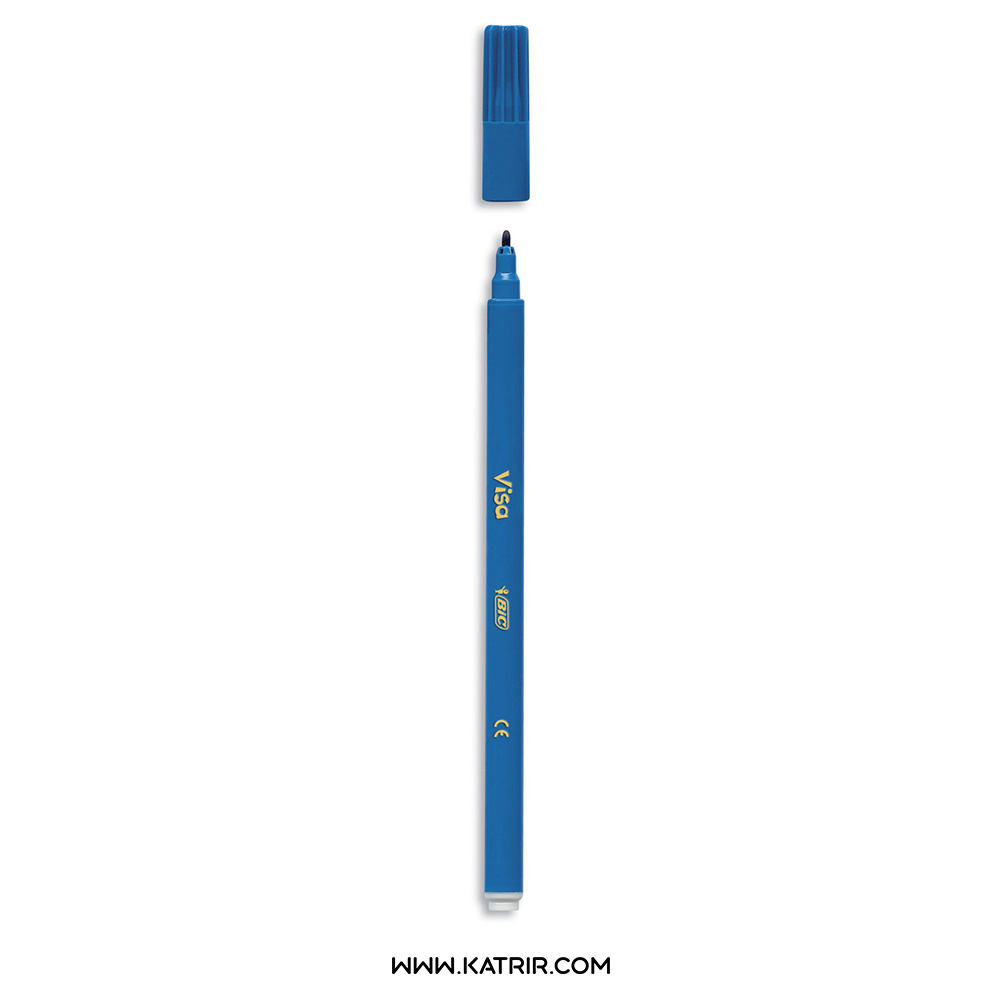 ماژیک نقاشی  12 رنگ بیک ( bic ) مدل کیدز ویزا  ( kids  visa )  