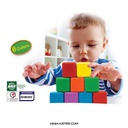 بازی مکعب های رنگارنگ صنایع آموزشی ( E.E.I ) مدل 24 قطعه