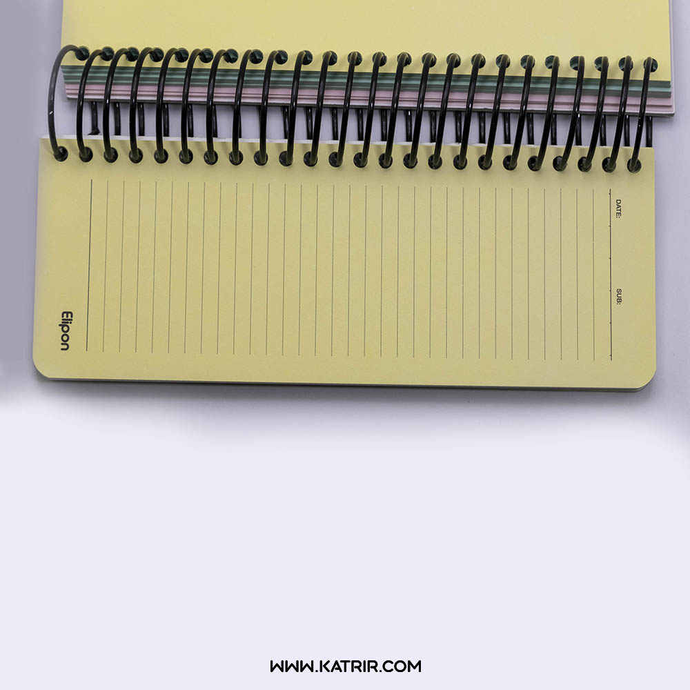 دفتر یادداشت الیپون ( Elipon ) مدل برنامه ریزی ( Planner ) - 120 برگ