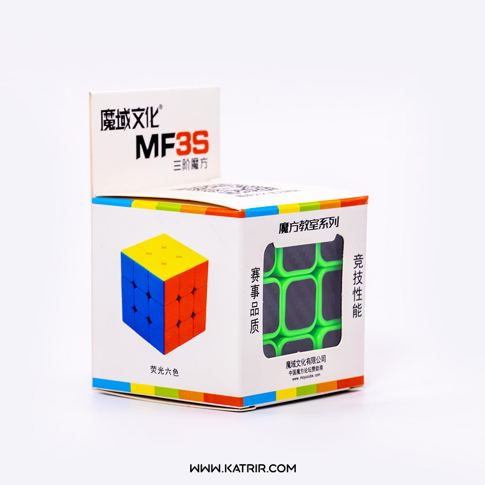 بازی مکعب روبیک مویو (MoYu) مدل 3*3 کربنی - کد MF8807