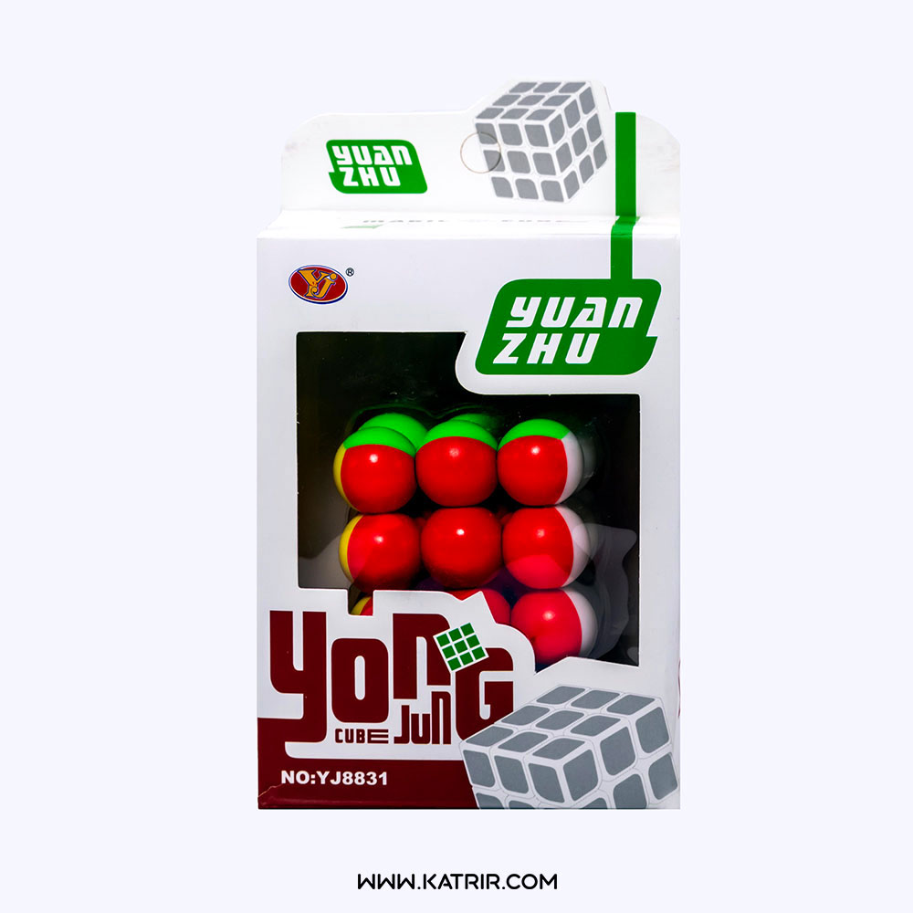 بازی مکعب روبیک وای جی (YJ) مدل توپی - کد J8831