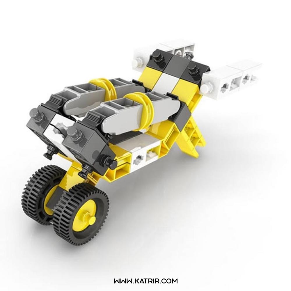 اسباب بازی ساختنی انجینو ( Engino ) مدل اینونتور ( inventor ) 4 مدلی صنعتی - کد 434
