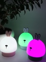 چراغ خواب دریسکو ( Derisco ) طرح خرگوش مدل تغییر رنگ - کد 406