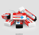 پاک کن پنتر ( Panter ) مدل آنتی باکتریال ، قرمز