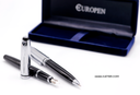 ست خودنویس و خودکار یوروپن ( Europen ) مدل فورت ( Fort ) نقره ای