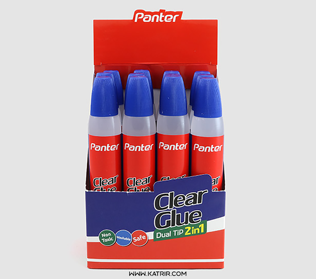 چسب مایع پنتر ( Panter ) مدل دوسر شفاف ، 36 گرم ، کد 428