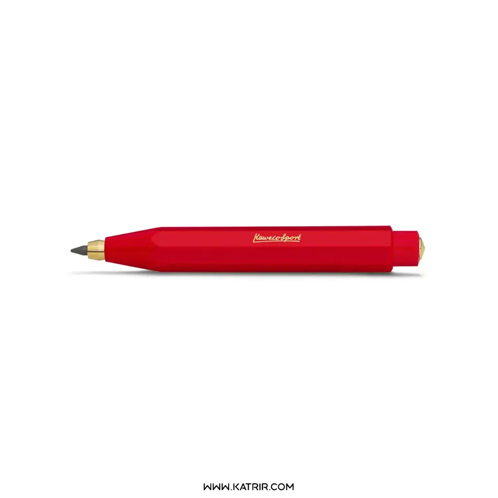 مداد فشاری کاوکو ( Kaweco ) مدل کلاسیک اسپورت ، قرمز ، 3/2 میلی متر ، کد 10001152