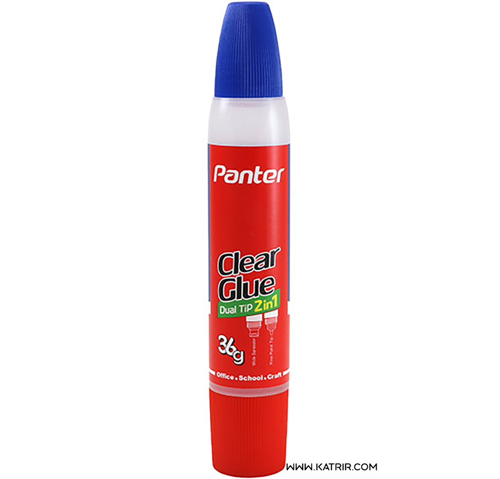 چسب مایع پنتر ( Panter ) مدل دوسر شفاف ، 36 گرم ، کد 428