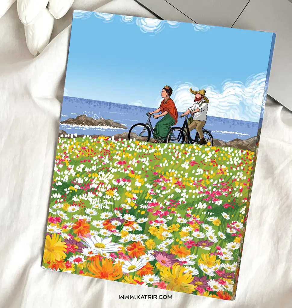 دفتر کلاسوری هشتگ ( Hashtag ) مدل وندا ، 26 حلقه ، قفل فلزی کد 408