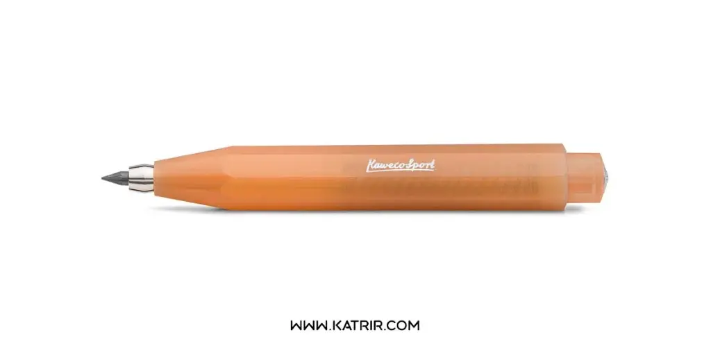 مداد فشاری کاوکو ( Kaweco ) مدل فراستد اسپورت ، نارنگی ، 3/2 میلی متر ، کد 10001844