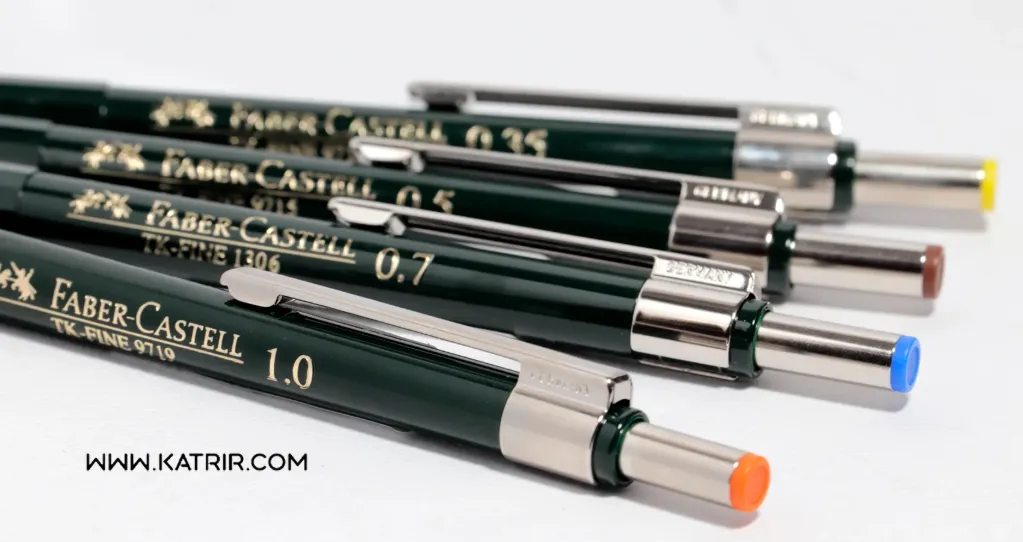 اتود فابرکاستل ( Faber-castel ) مدل تی کا فاین ، در 4 سایز ، کد 6040  (0.7)