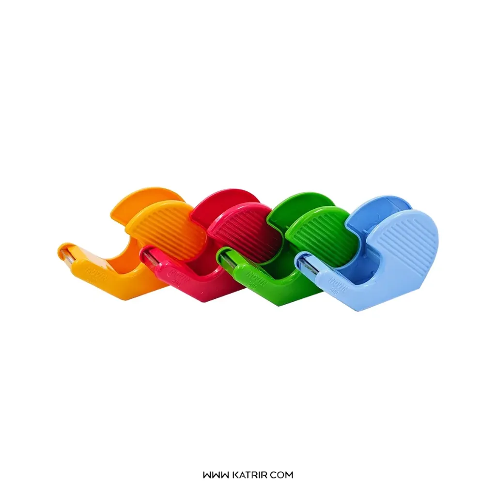 پایه چسب نوین ( Novin ) مدل رکابی ، رنگی ، کد 200 (سبز)