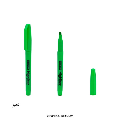 ماژیک علامت گذار قلمی لاکسر ( luxor ) مدل هایلاتر ( HighLighter ) (سبز)