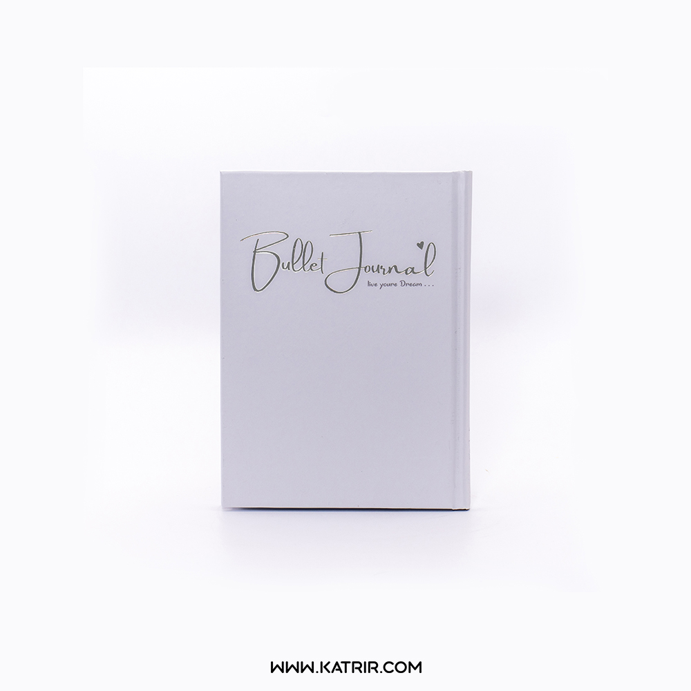 دفتر نقطه ای برگ ( Barg ) مدل bullet journal هفت رنگ کوب - سایز A5 کد 250