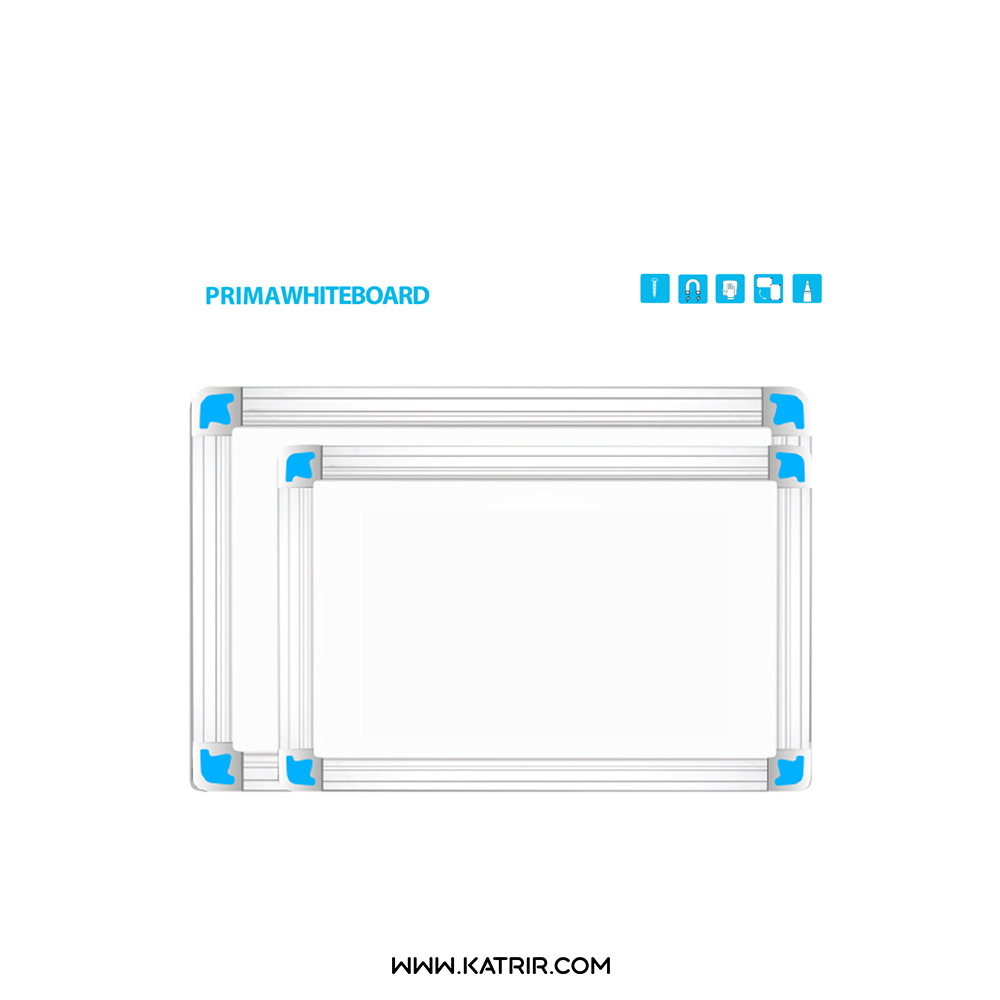 تخته وایت برد اس ام اس ( Sms ) مدل پریما ، مغناطیسی ، سایز 90*60