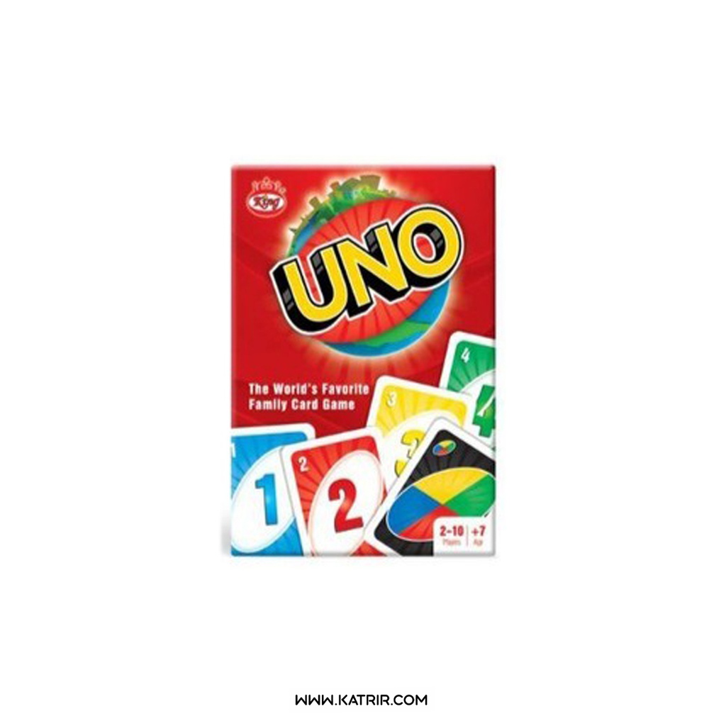 بازی کارتی اونو ( Uno ) کینگ ( King ) مدل 110 عددی ، کد 4001
