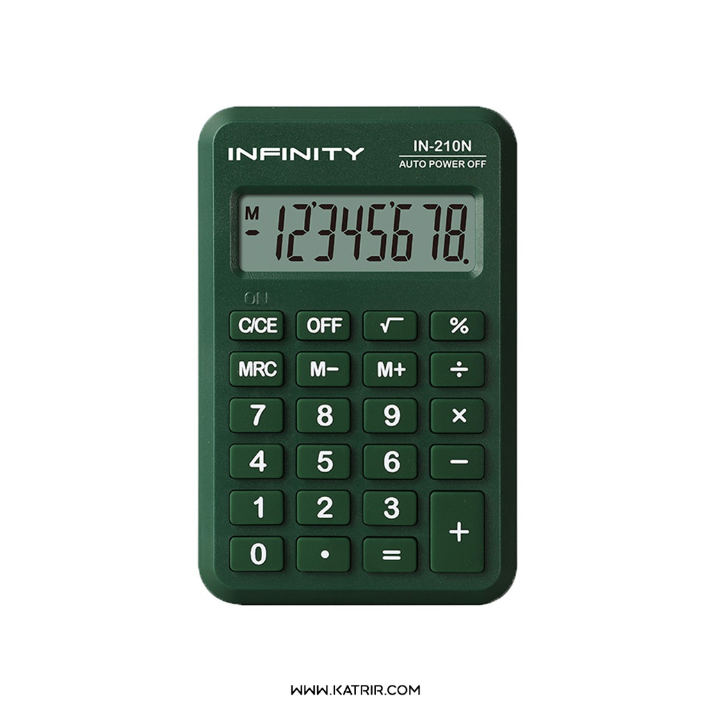 ماشین حساب اینفینیتی ( Infinity ) مدل جیبی ، کد 210N