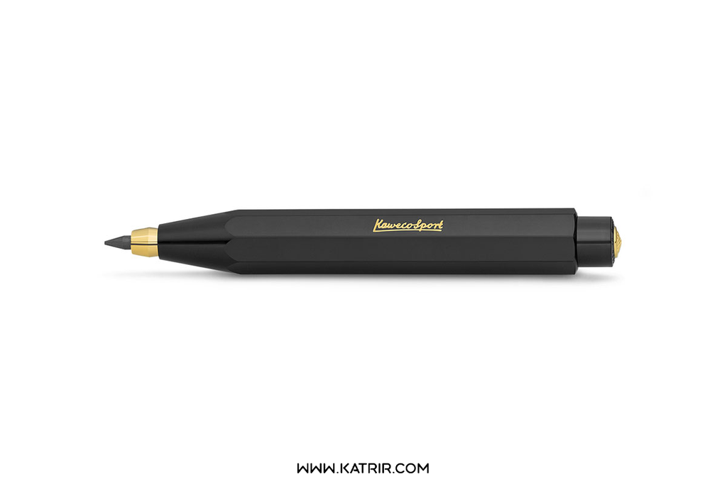 مداد فشاری کاوکو ( Kaweco ) مدل کلاسیک اسپورت ، مشکی ، 3/2 میلی متر ، کد 10000040