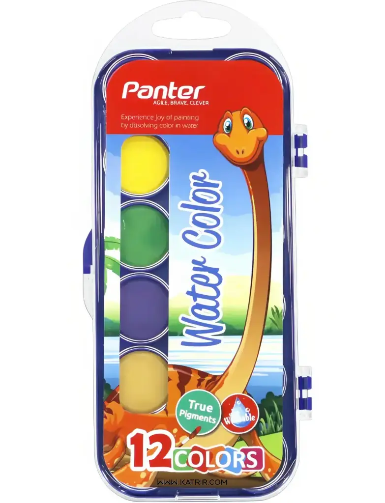 آبرنگ پنتر ( Panter ) مدل 12 رنگ ، کد 103