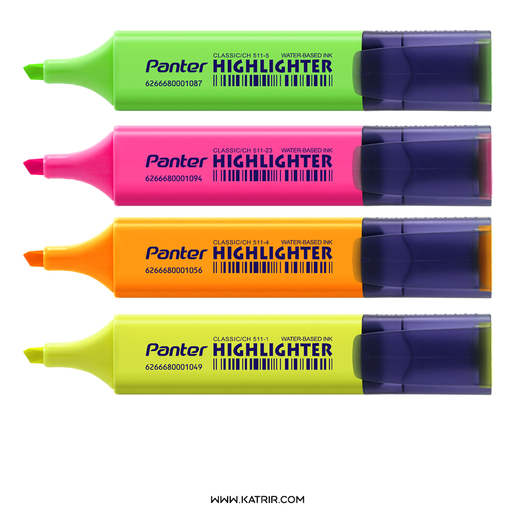 ماژیک علامتگذار پنتر ( Panter ) مدل کلاسیک ، کد 511 (سبز)