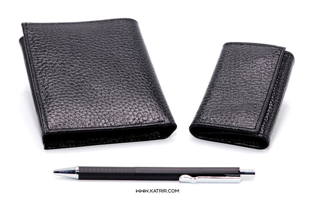 ست هدیه کلیپس ( Clips ) مدل چرم طبیعی ، پراگو