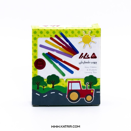 چوب شمارش ( چوب خط ) کارا ( Kara ) بسته 60 عددی