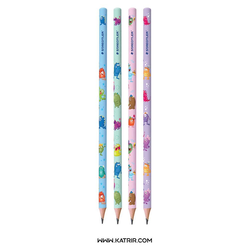 مداد موتیف استدلر ( Staedtler ) مدل مانستر ( Monster ) - ( بسته 4 عددی ) کد 131kp72mo