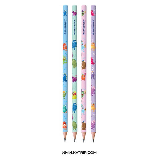 مداد موتیف استدلر ( Staedtler ) مدل مانستر ( Monster ) - ( بسته 4 عددی ) کد 131kp