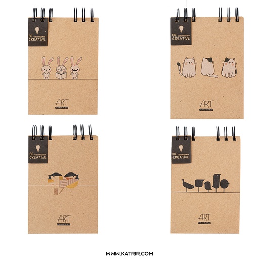 دفتر طراحی برگ ( Barg ) مدل آرت ، در 5 سایز