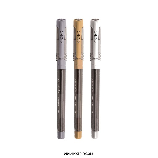 خودکار کرند ( crend ) مدل آندیا ( andia ) ، طلایی ، نقره ای ، سفید ، سایز 1 میلی متر