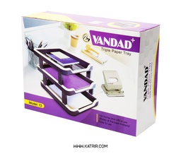 کازیه ونداد ( Vandad ) مدل 3 طبقه ، پلاستیکی