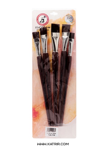 قلمو خرم ( khorram ) مدل تخت تیره 16 تا 24 ، بسته 5 عددی ، کد 777B