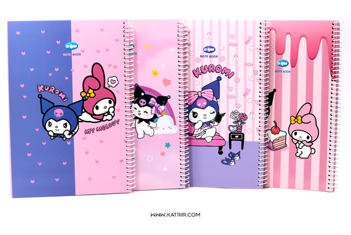 دفتر کلیپس ( Clips ) مدل کرومی ، 50 برگ سیمی ، کد 2043