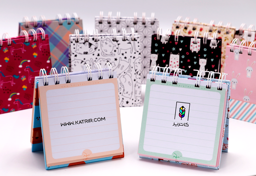 دفتر یادداشت برگ ( Barg ) مدل جلد سخت ، 10*10