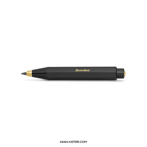 مداد فشاری کاوکو ( Kaweco ) مدل کلاسیک اسپورت ، گیلوش مشکی ، 3/2 میلی متر ، کد 10000066