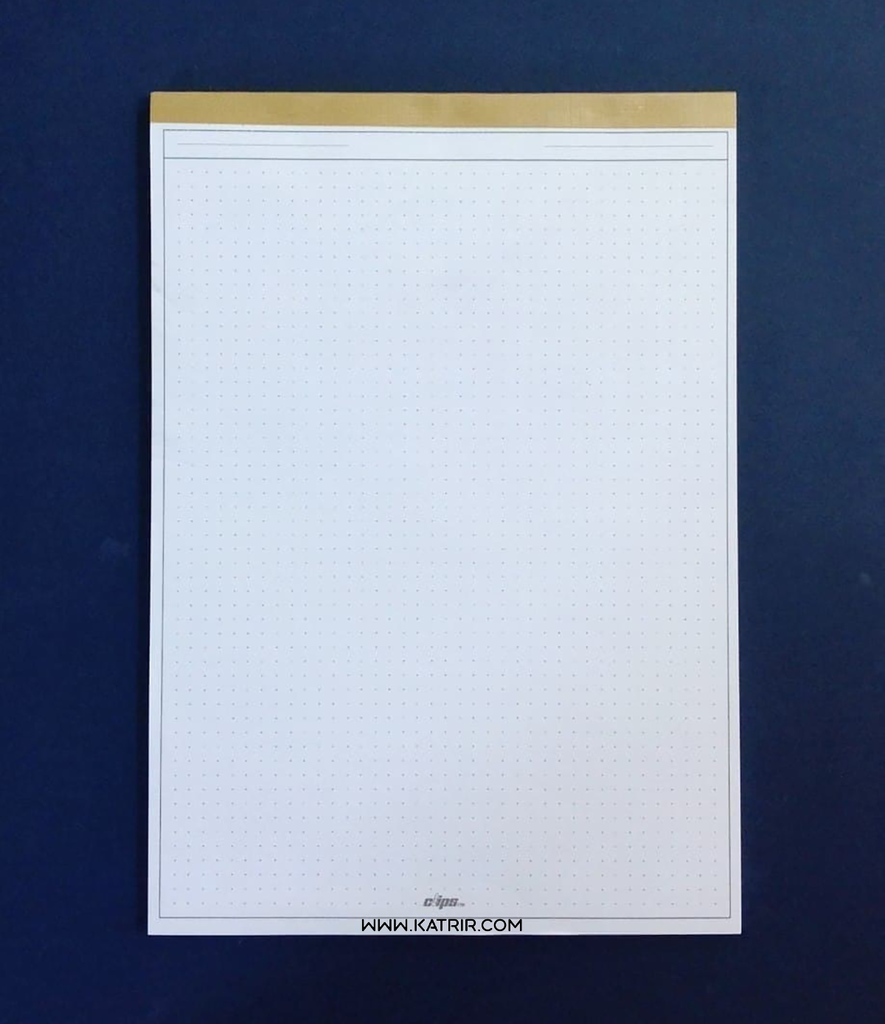 پد کاغذ کلیپس ( Clips ) مدل نقطه ای ، 50 برگ ، در 2 سایز