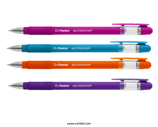 خودکار پنتر ( Panter ) مدل بدنه جیر 1 میل ، 4 رنگ فانتزی ، کد 101