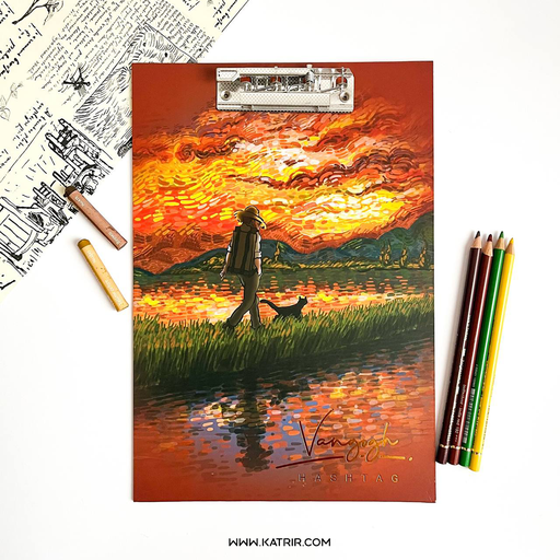 تخته شاسی هشتگ ( Hashtag ) مدل ونگوگ ، در 3 سایز