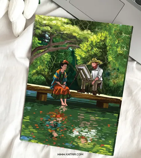 دفتر کلاسوری هشتگ ( Hashtag ) مدل وندا ، 26 حلقه ، قفل فلزی کد 408