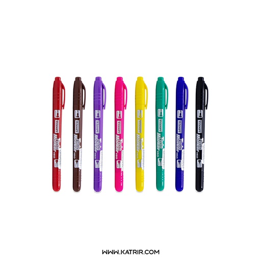 ماژیک پرمننت لاکسر ( luxor ) مدل دوسر ( Twin ) - کد 150